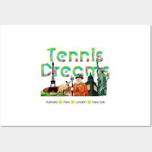 Tennis Dreams Posters and Art